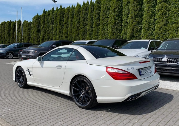 Mercedes-Benz SL cena 335000 przebieg: 49300, rok produkcji 2012 z Puck małe 211